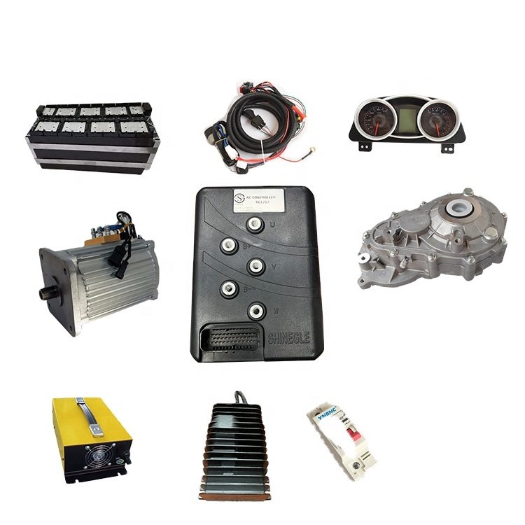 SHINEGLE Waterproof IP66 10kw 96v Ev Car Motor Controller for Three Phase Motor UTV ATV Conversion Kit