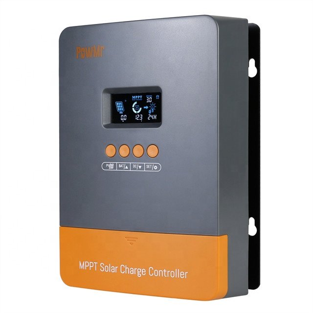PowMr High Efficiency 60A 12V 24V 36V 48V Support LiFePO4 Gel and Flooded Lead-acid Battery Solar Charge Controller