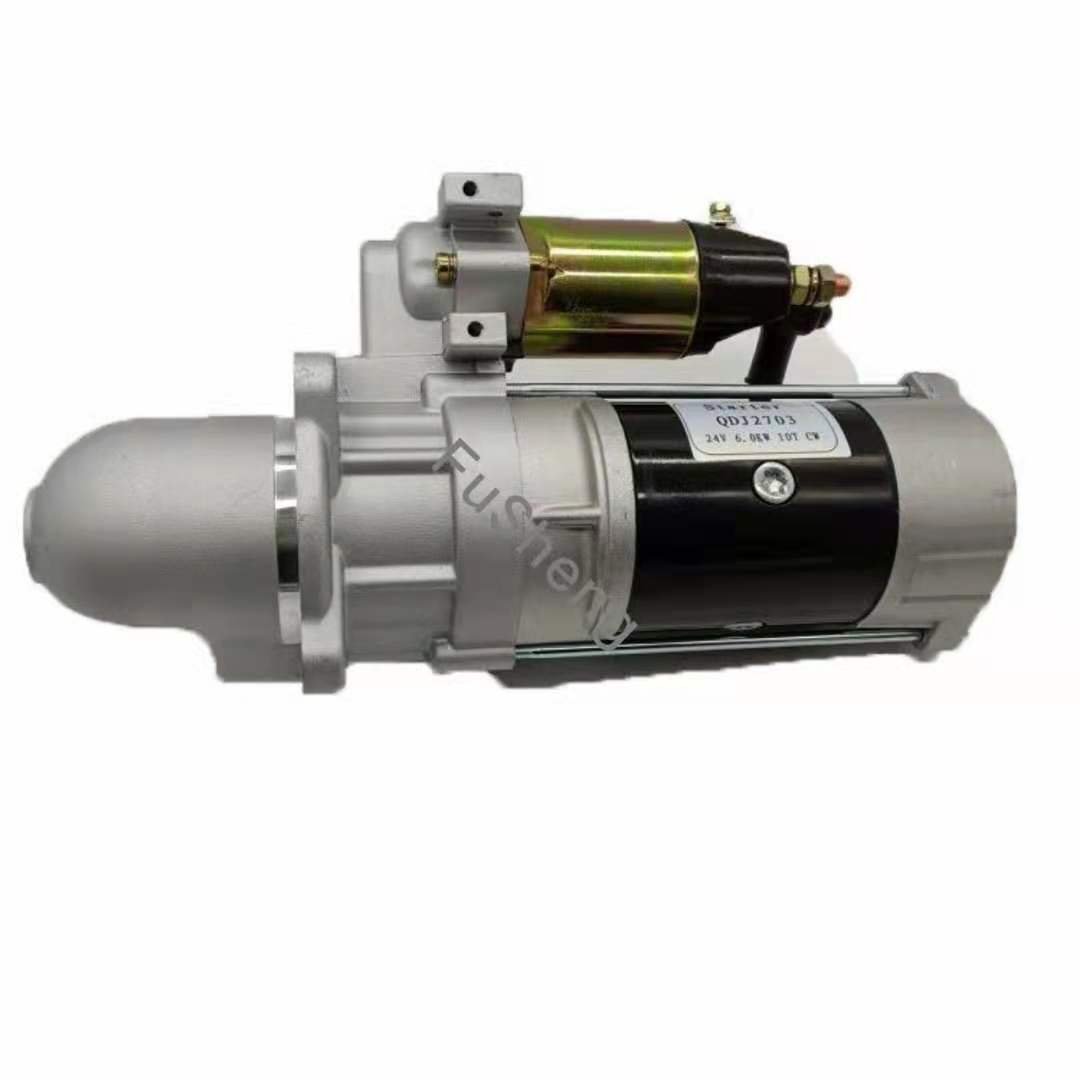 Auto Electric Spare Parts for Starter Motor 24V 6.0KW 4944701 Selling High Quality Starter 24V 10T QDJ277