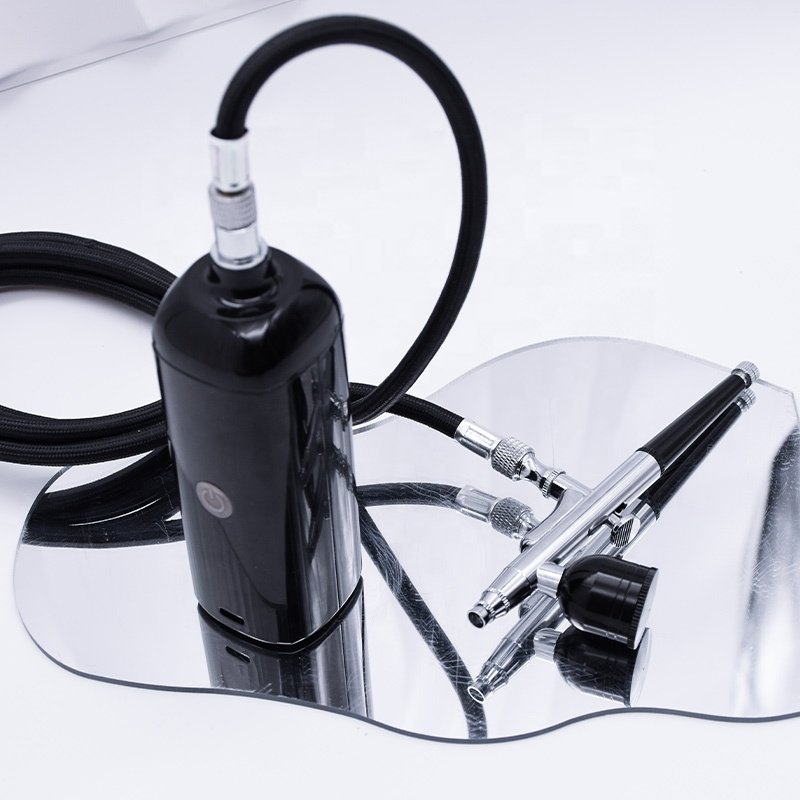 35PSI Powerful Integrated Rechargeable Portable Handheld Airbrush Starter Tanning Machine BDA67014D