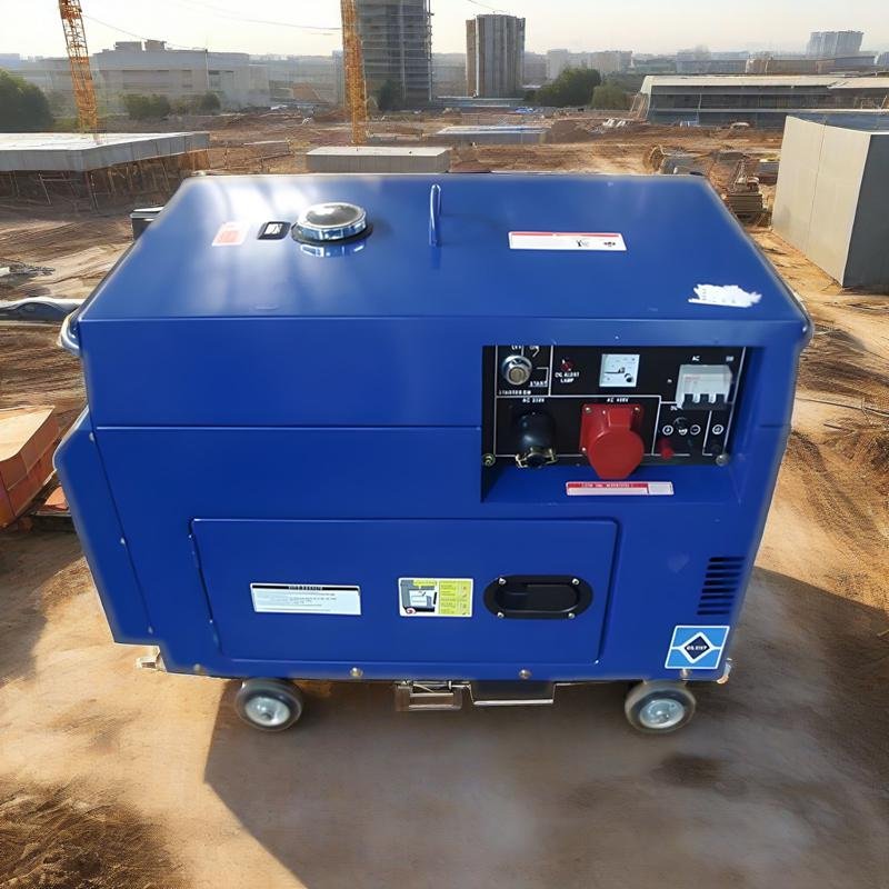 5kVA Portable Diesel Generator 50HZ Single Machine 40kw Low 60HZ Three Chinese Famous-Engine Quality Warranty Air Cooled Silent