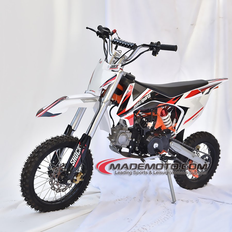 Legal Gasoline 125cc Motorcycle Front Shock 110cc 4 Stroke Off Road Dirt Bike