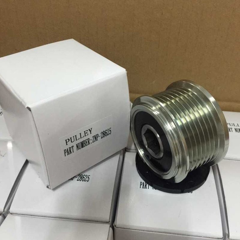 Alternator Pulley for Toyota Avensis Diesel 7PK Clutch Pulley 2741526010 2741530011 2741526010