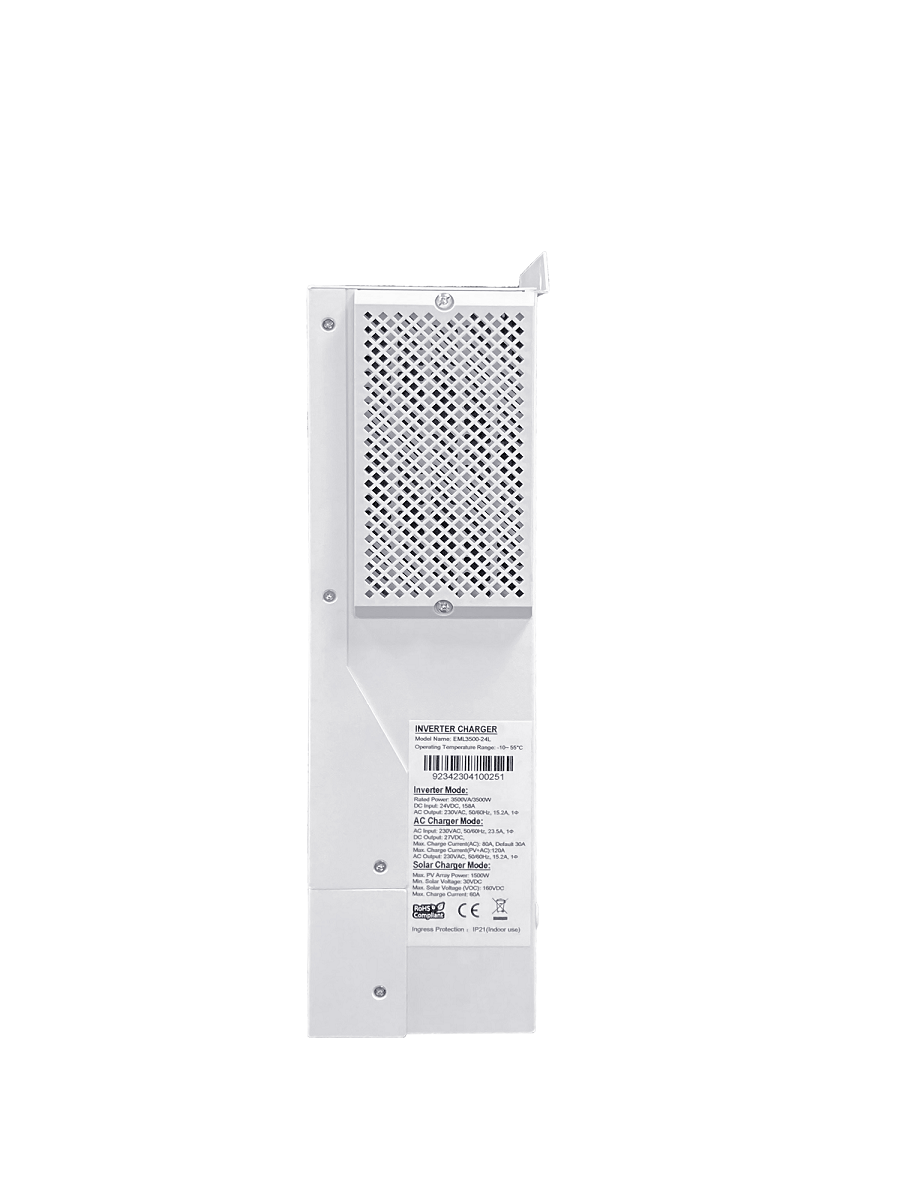 Single Phase 220Vac Output 1.5KW 3.5KW Hybrid Off-Grid 60A MPPT Charger Battery 12V 24Vdc Pure Sine Wave Solar Inverter