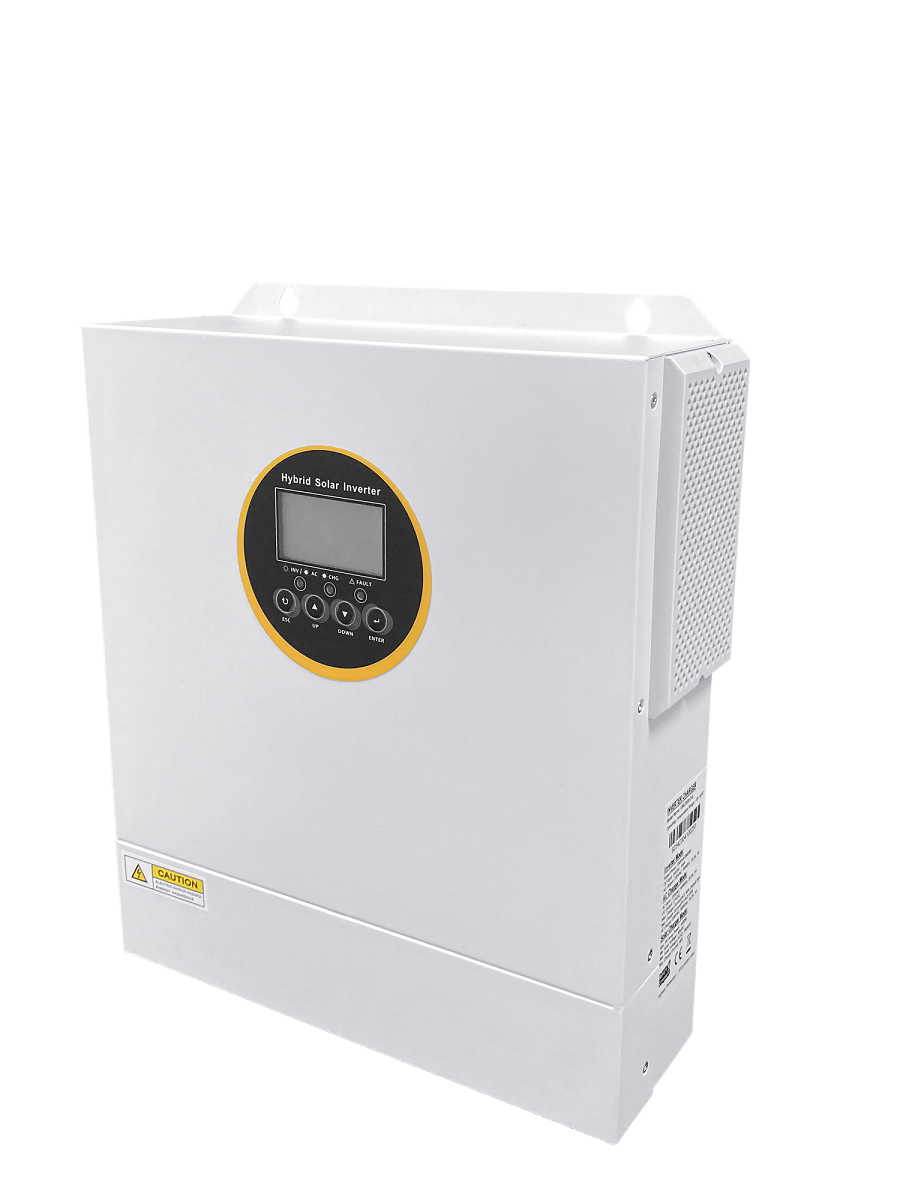 Single Phase 220Vac Output 1.5KW 3.5KW Hybrid Off-Grid 60A MPPT Charger Battery 12V 24Vdc Pure Sine Wave Solar Inverter