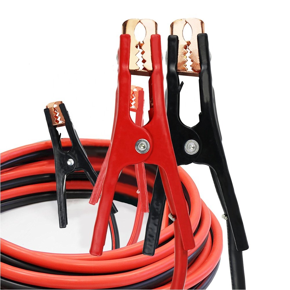 Emergency Heavy Duty 2000amp Car Battery Jump Leads Booster Cables Jumper Cable Dc Battery Charge Cable