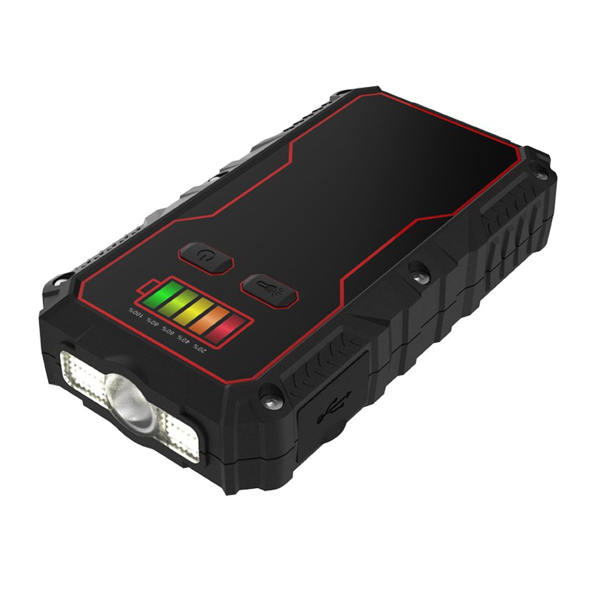 1000A Lithium Portable Jump Starter 10000mAh Power Bank Car Battery Booster For Small Cars