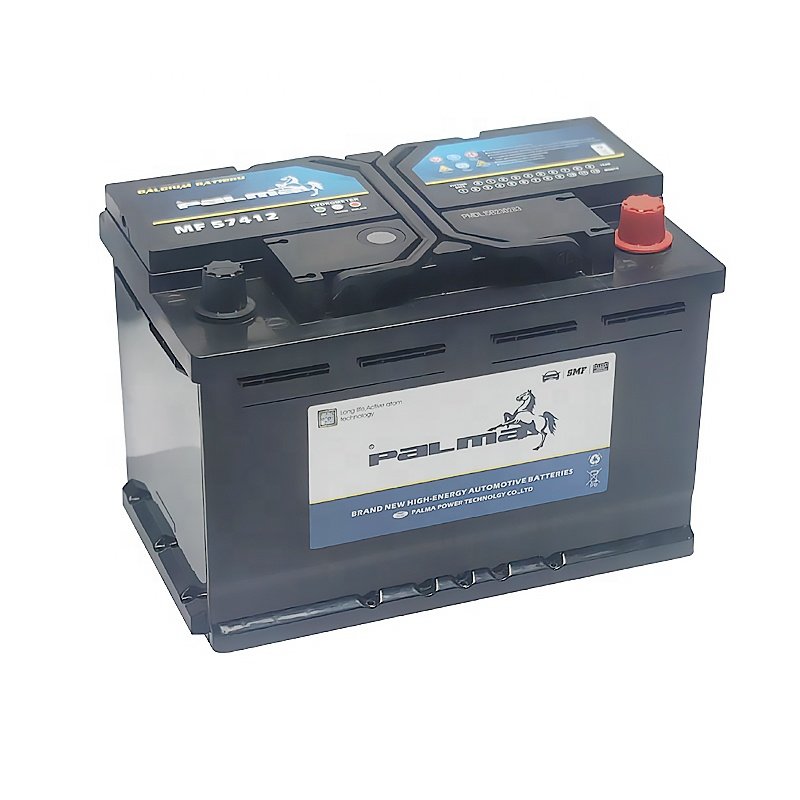 12v Din Car Truck Batteries Wholesale 75ah Auto Battery PALMA Factory