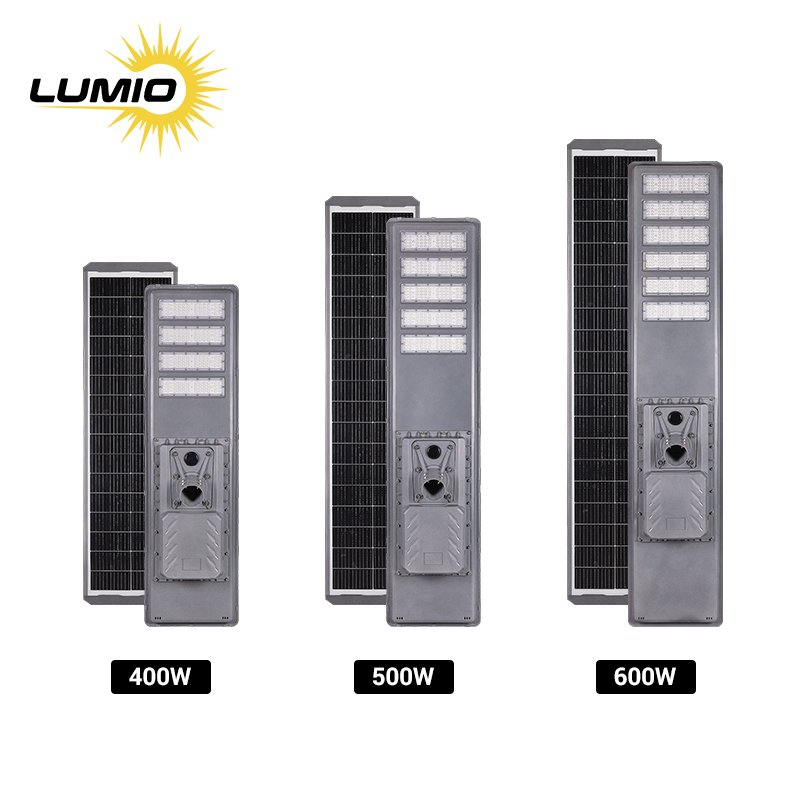 Aluminum Project Quality Solar Street Light Waterproof LED Solar Street Lighting With Larger Capacity Battery Solar Lamp