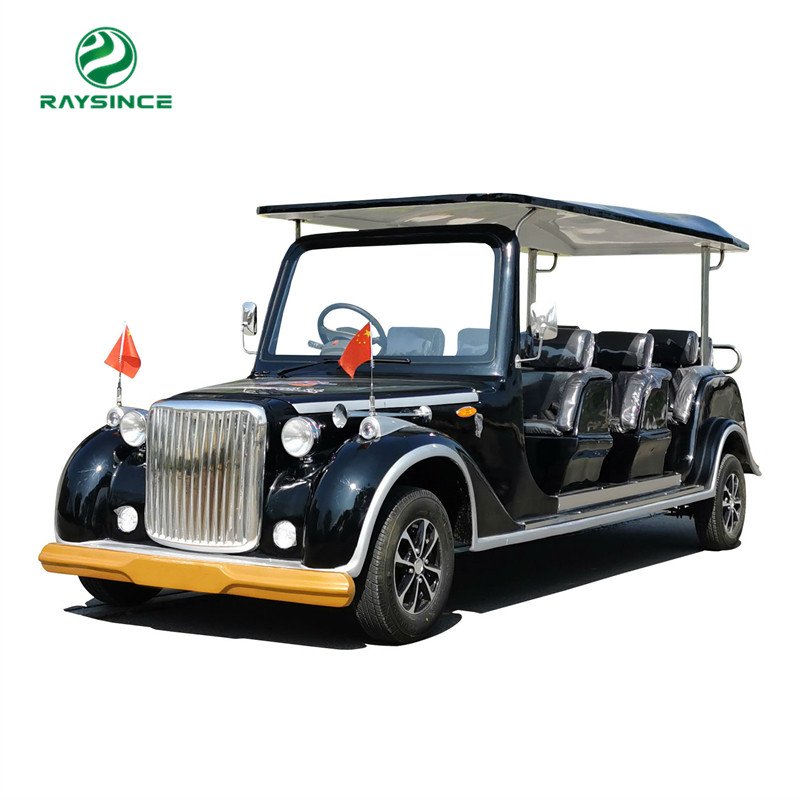 China Electric Car Vintage Sightseeing Bus Electric Vehicle 2022