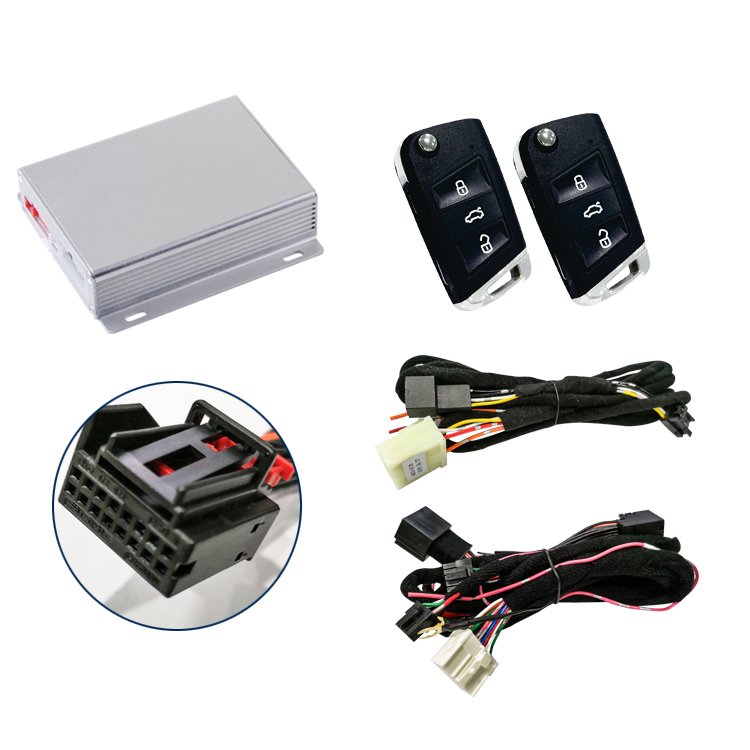Smart Keyless Entry & Remote Starter System Anti-Theft Function for Volkswagen Golf 7 2011-2017