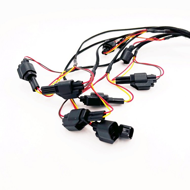 Complete Set of 2 Pin Car Wire Harness Connectors Waterproof and Reliable Automotive Wiring Harness Manufacturer