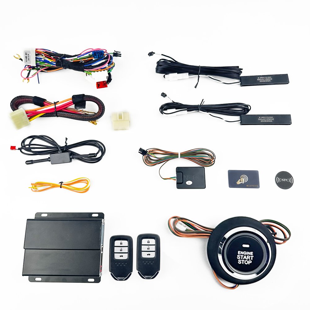 Smart Door Lock System NFC Car Unlocking Keyless Entry One Way Car Alarm Remote Starter New Automotive Ignition Control