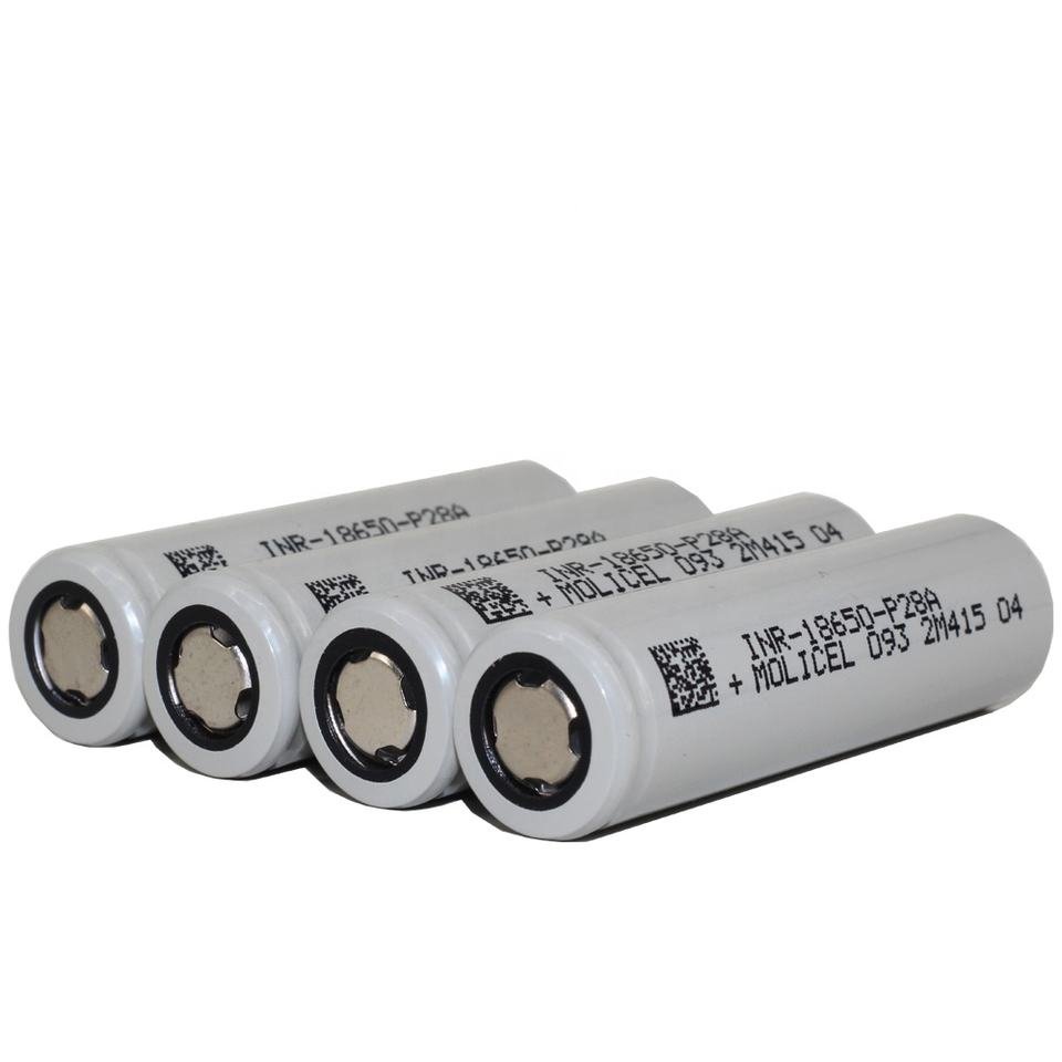 INR18650 P28A 18650 2800mAh Rechargeable Battery Low-temperature Lithium Battery From TAIWAN MOLICEL