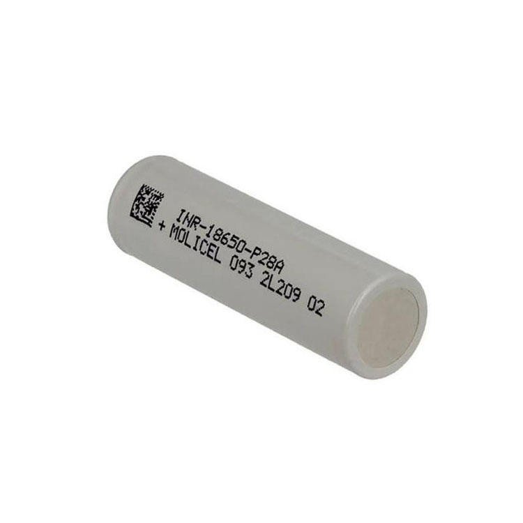 INR18650 P28A 18650 2800mAh Rechargeable Battery Low-temperature Lithium Battery From TAIWAN MOLICEL