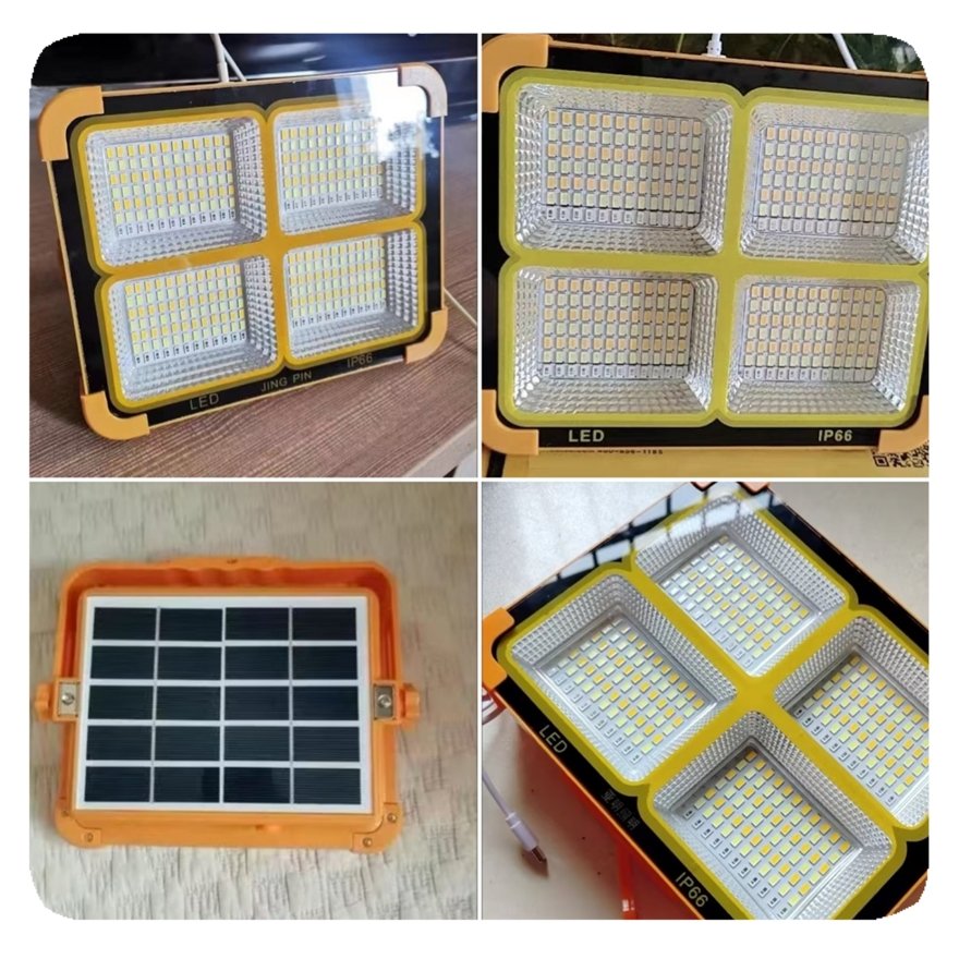 NEW Custom Rts Waterproof Outdoor Rechargeable Emergency Power Bank Torch Light Handheld Lantern LED Camping Floodlight
