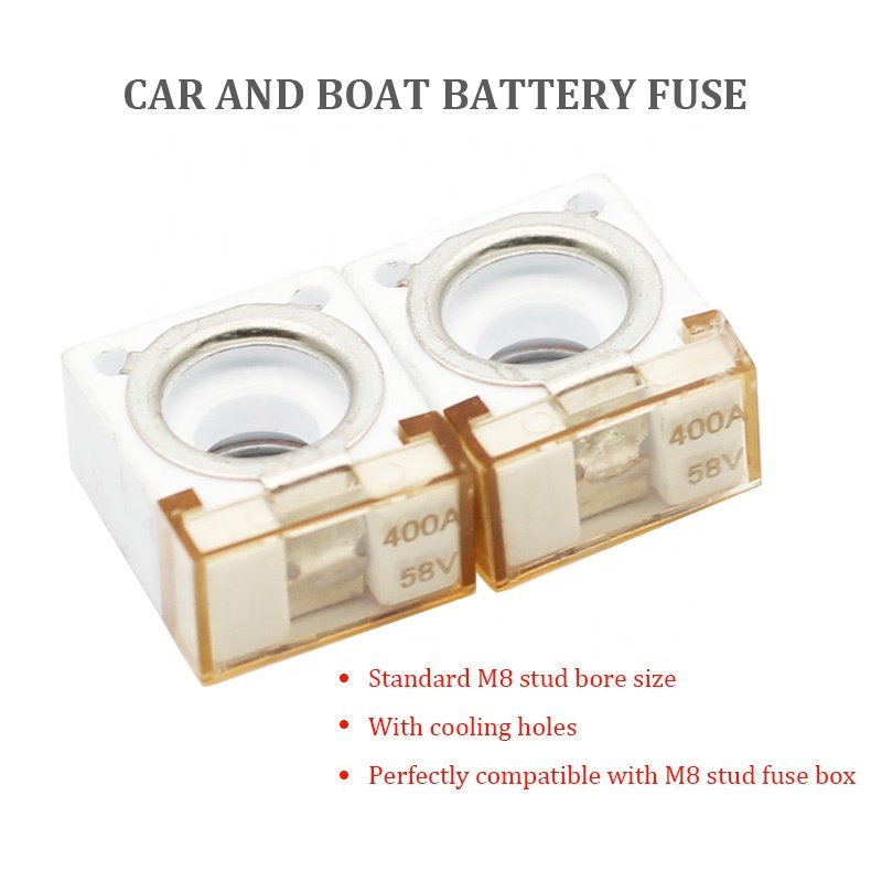 200A 58V DC Max MRBF Terminal Fuse Block for Auto Marine Car Boat