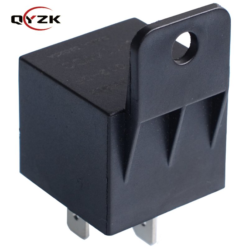 QYZK Contact 40 Amp Switch 14VDC With Micro Auto Wire Harness SPST-NC Coil DC 12 Volts Car Relay for Battery Breaker