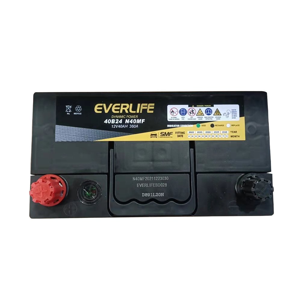 Auto Batteries 12v 40ah Lead Acid Battery N40 Car Battery OEM