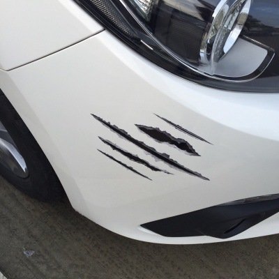 Simulation Car Sticker Bullet Hole Crack Car Sticker Bullet Hole Set Funny Creative Car Supplies