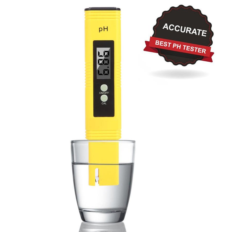 Professional Digital Water Quality Tester Pen Type pH Meter for Acidic Water Auto Calibration for Salt Water Laboratory Testing