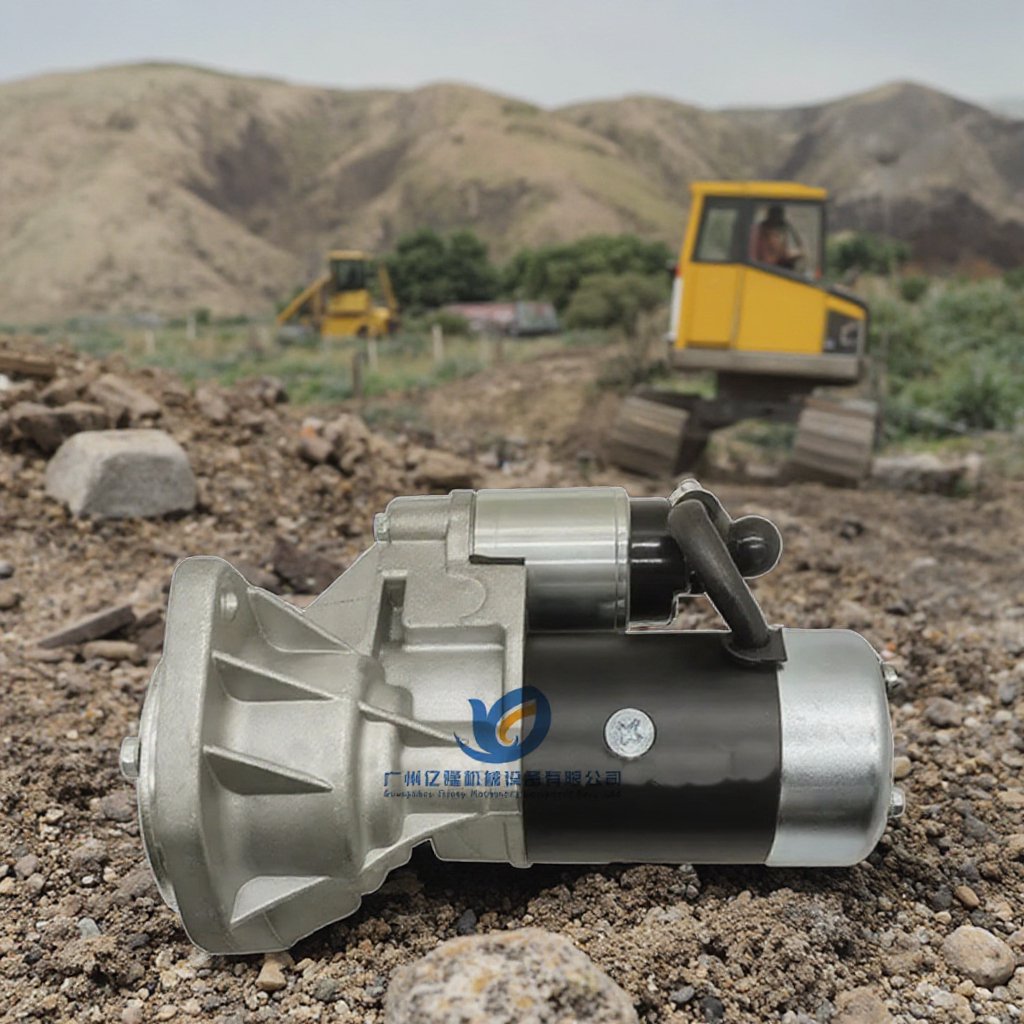 Excavator SH60 Starter Motor 4JB1 Engine Starter Motor 12V 9T Auto Starter Motor 4280001380 Lrs2206 2873k621