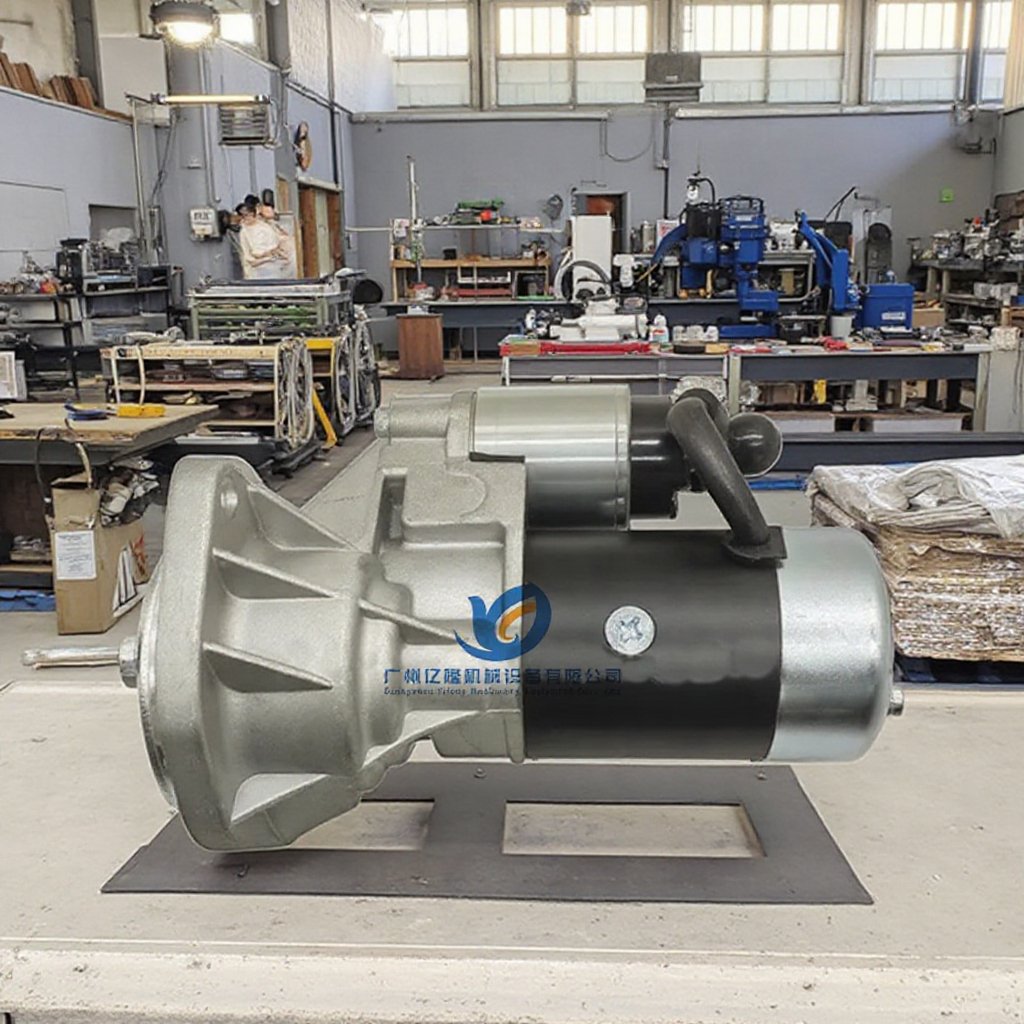 Excavator SH60 Starter Motor 4JB1 Engine Starter Motor 12V 9T Auto Starter Motor 4280001380 Lrs2206 2873k621
