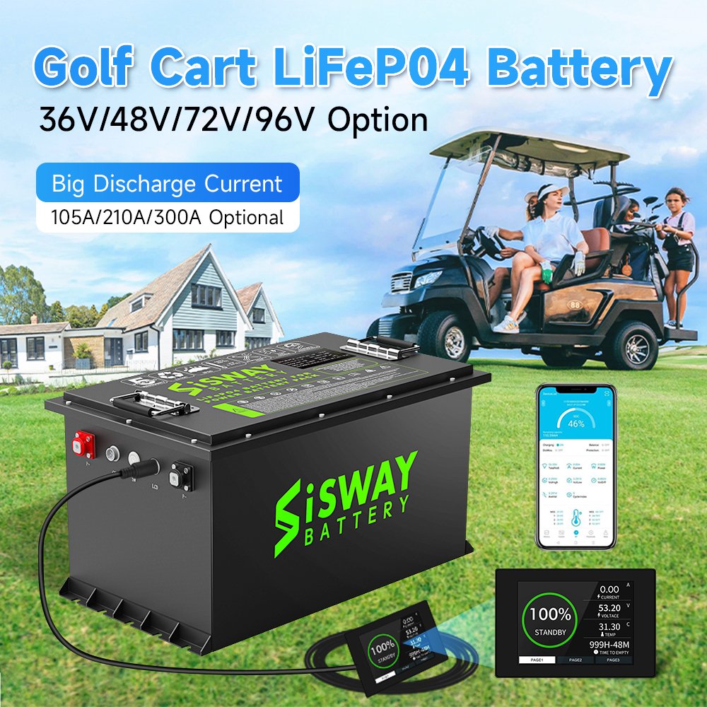 Factory Production Battery Lithium Ion Electric Golf Cartsfor Bike Lithium Li-Ion Electric Bicycle Batterylifepo4 73.6v 230ah
