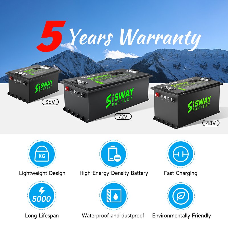 Factory Production Battery Lithium Ion Electric Golf Cartsfor Bike Lithium Li-Ion Electric Bicycle Batterylifepo4 73.6v 230ah