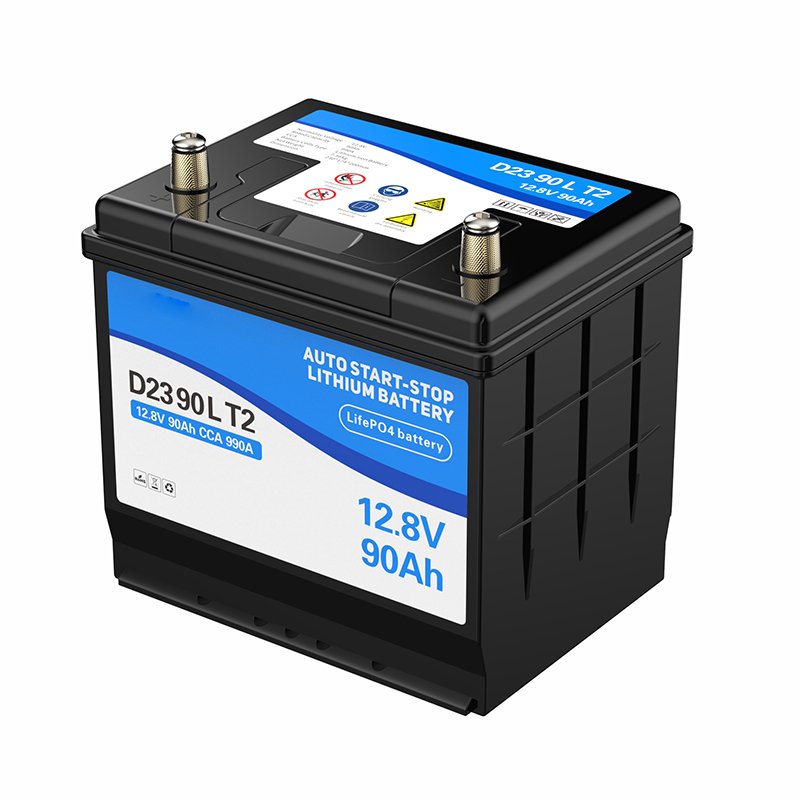 Car Replace 12 v Volt Starter Auto Lifepo4 Small Lithium Ion Smart Bms Heated Batteries Pack 12v 60ah