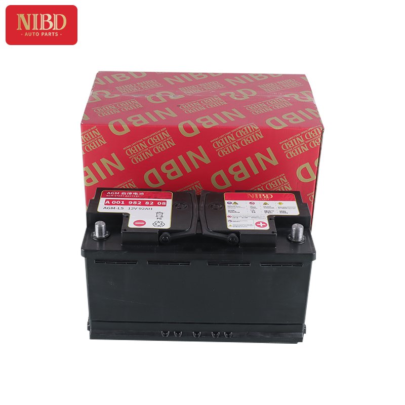For Mercedes Benz W166 W167 NIBD AGM Starting Battery L5 (92AH) A0019828208 0019828208 Maintenance Free Battery