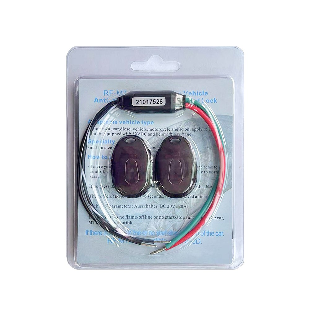 Auto Anti-Theft System Circuit Relay Switch RFID Immobilizer Wireless Relay for 12-24 V Car Diesel Motorcycle