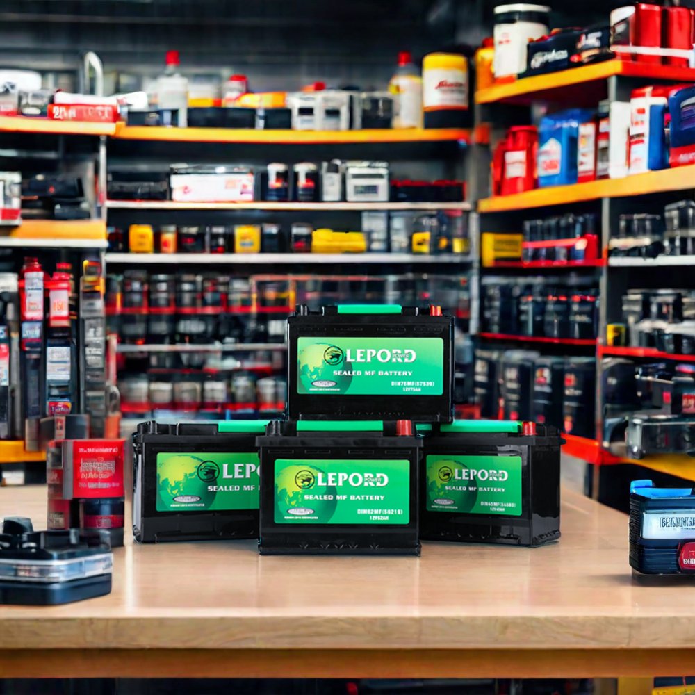 Factory Price Germany Standard Start Battery 12V 55559MF 55AH Lead Acid Calcium Leaf Auto Accumulator Battery