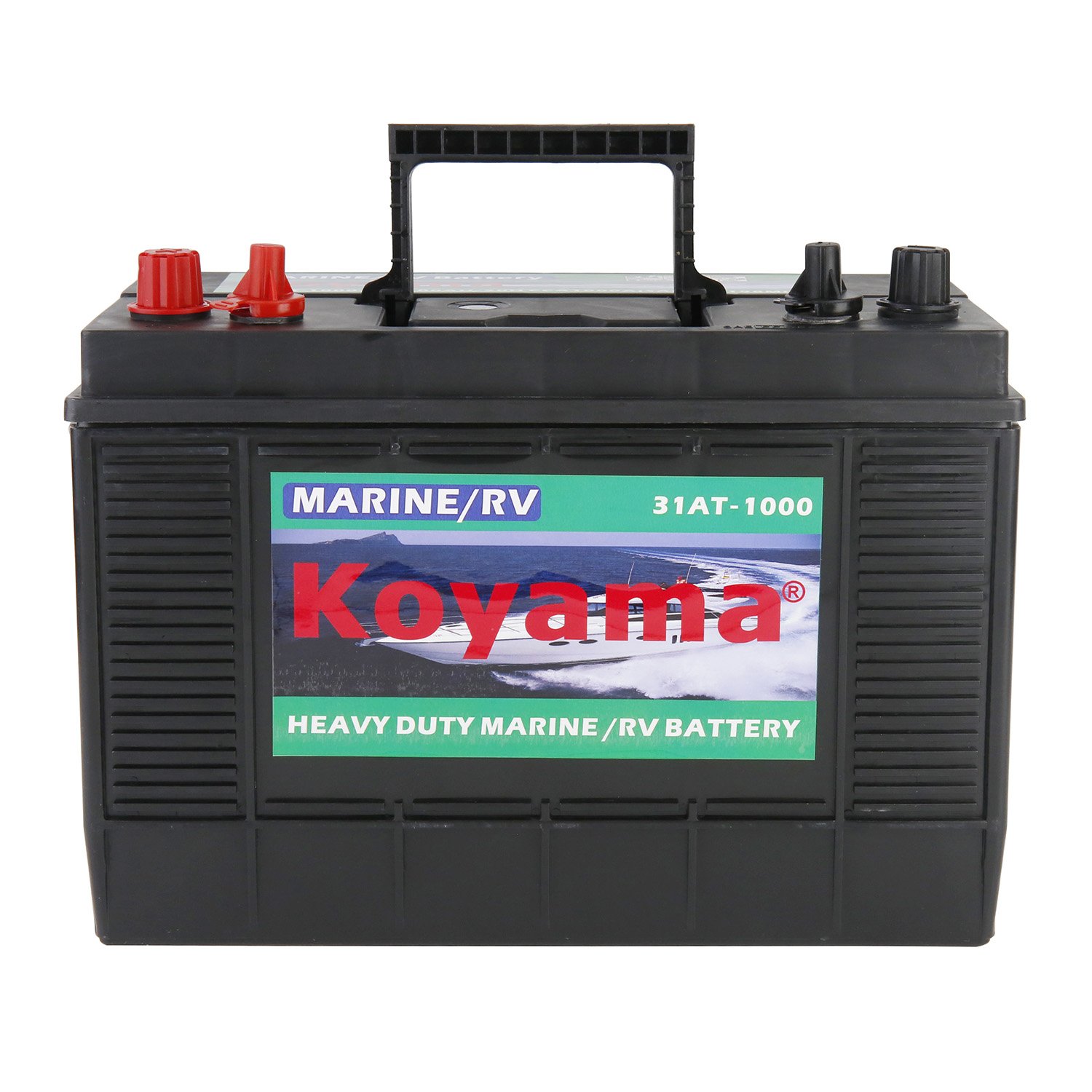 Group 31 Maintenance Free 12V100Ah RV and Marine Dual Terminal Auto Batteries Flooded Lead Acid for Engine Start