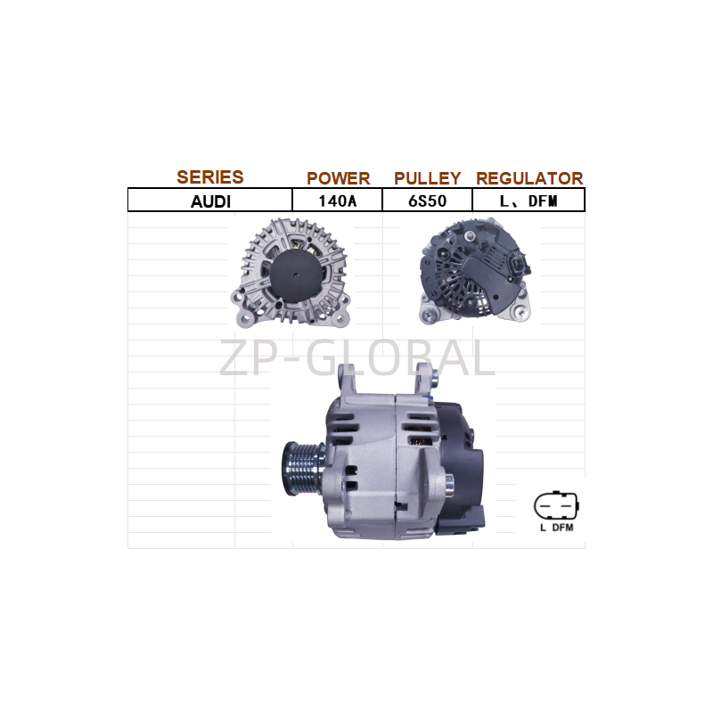 Car Battery and extra Alternator Regulator 12v 06F903023P for Audi A3 3.2/TT2.0