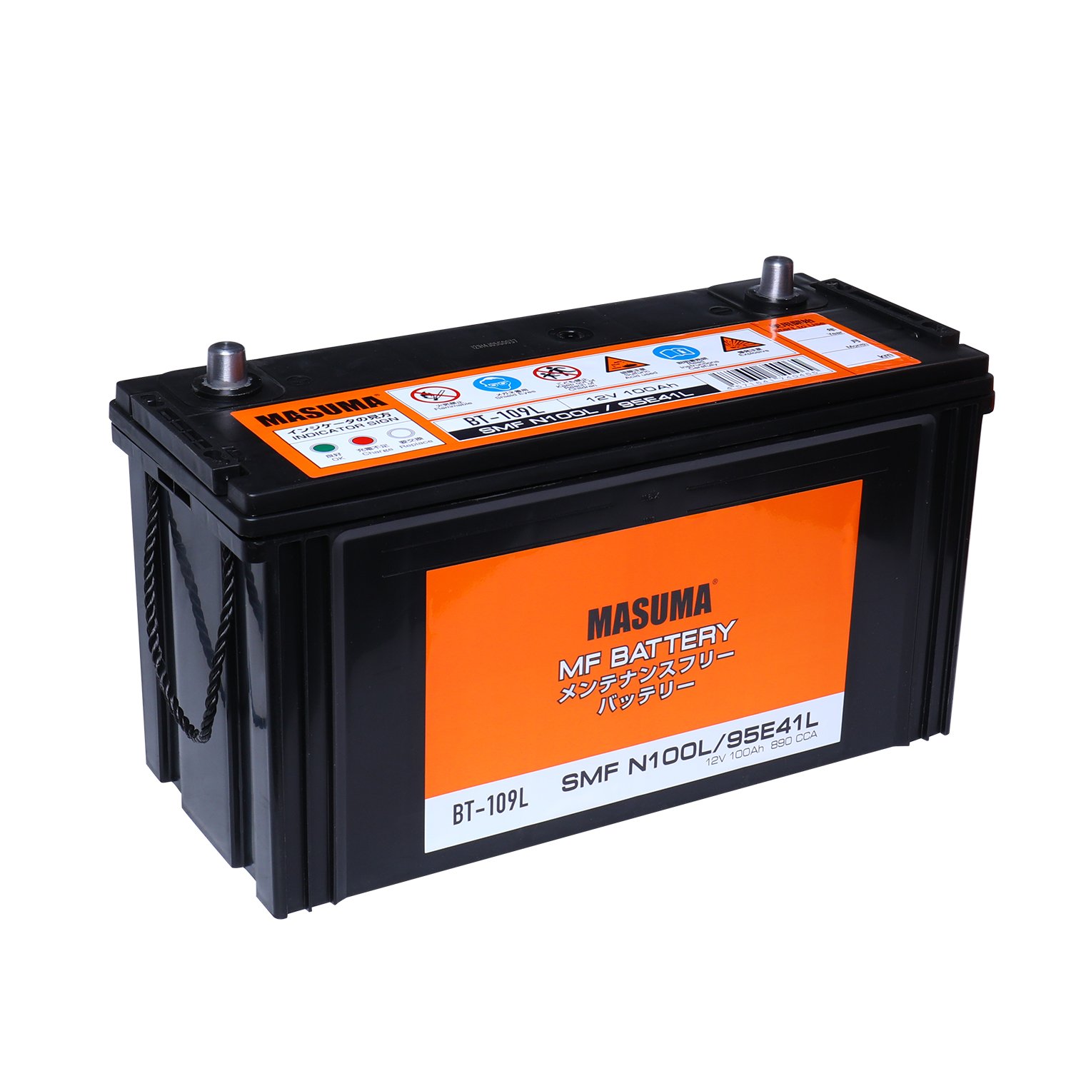 BT-109L MASUMA 12v100ah Power Auto Battery for Auto N100L
