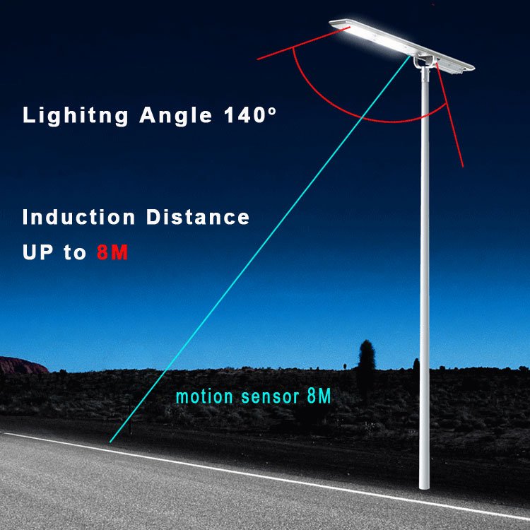 High Quality Solar Street Light 80w Led Lampadaire De Rue Solaire