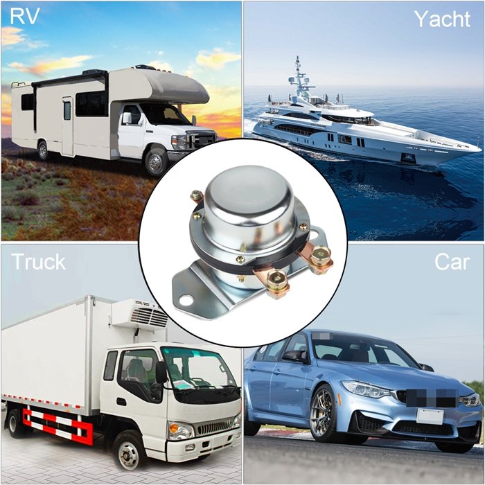 Universal 12v 24v Remote Control Battery Switch Fit for Car Auto Disconnect Cut Off Power Master Battery Switches