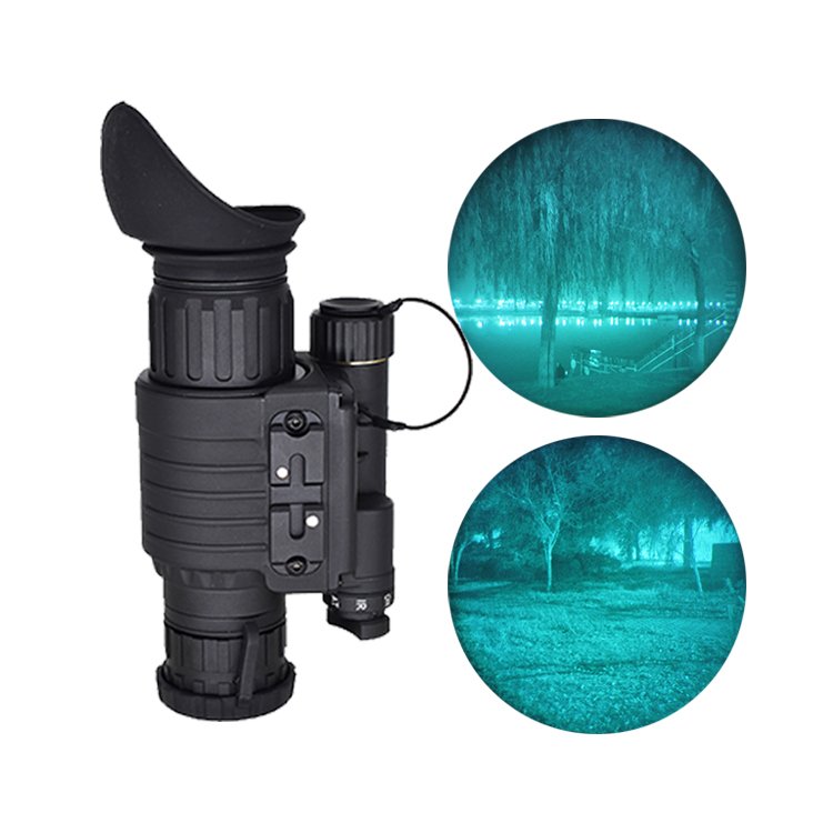 LinduNV Hight Quality Aluminium Alloy Night Vision Monocular PVS14 with White Phosphor Tube