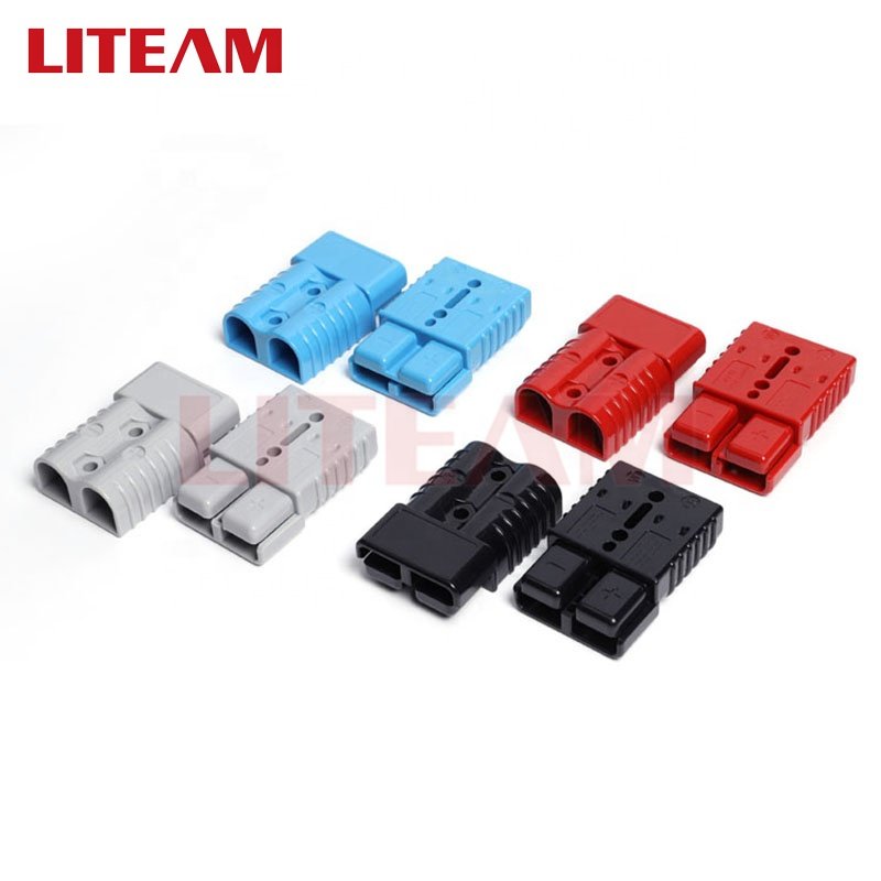 Factory Supply Battery Connector for 1/0 Wire 175Amp 600V Battery Plug 175A DC Power Pole Connectors Car Van Charger Connector