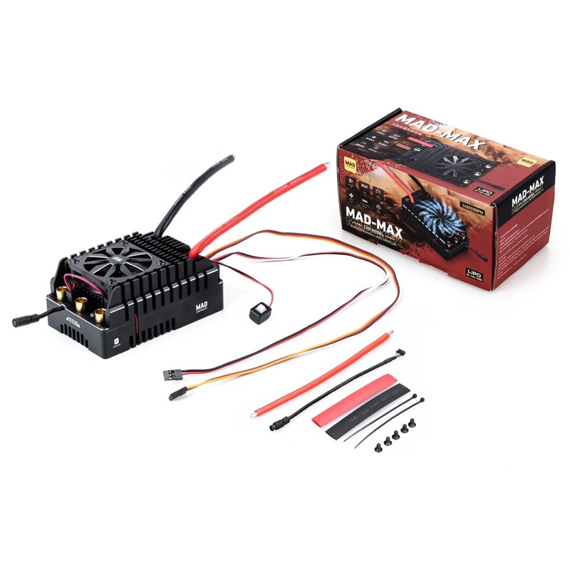 MAX20 HV 6-12s ESC for 1/5 (1/6)RC Model Car
