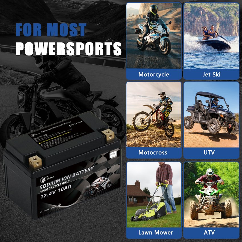 12V 20Ah 400CCA Boat Cranking Sodium Battery 15Ah 20AH 30Ah Na Car Start-stop Auto Starter Batteries for Motorboat Motorcycle