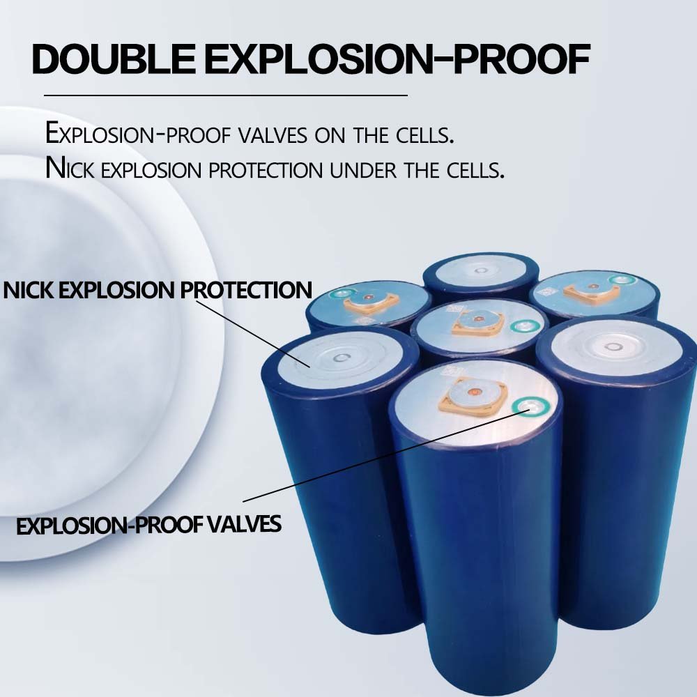 DFD EV Electric Cars 46.5 AH Cylinder Cell EV 60130 3.2V 45AH 50AH Cylindrical LiFePO4 Battery Cell Electric Cars Batteries