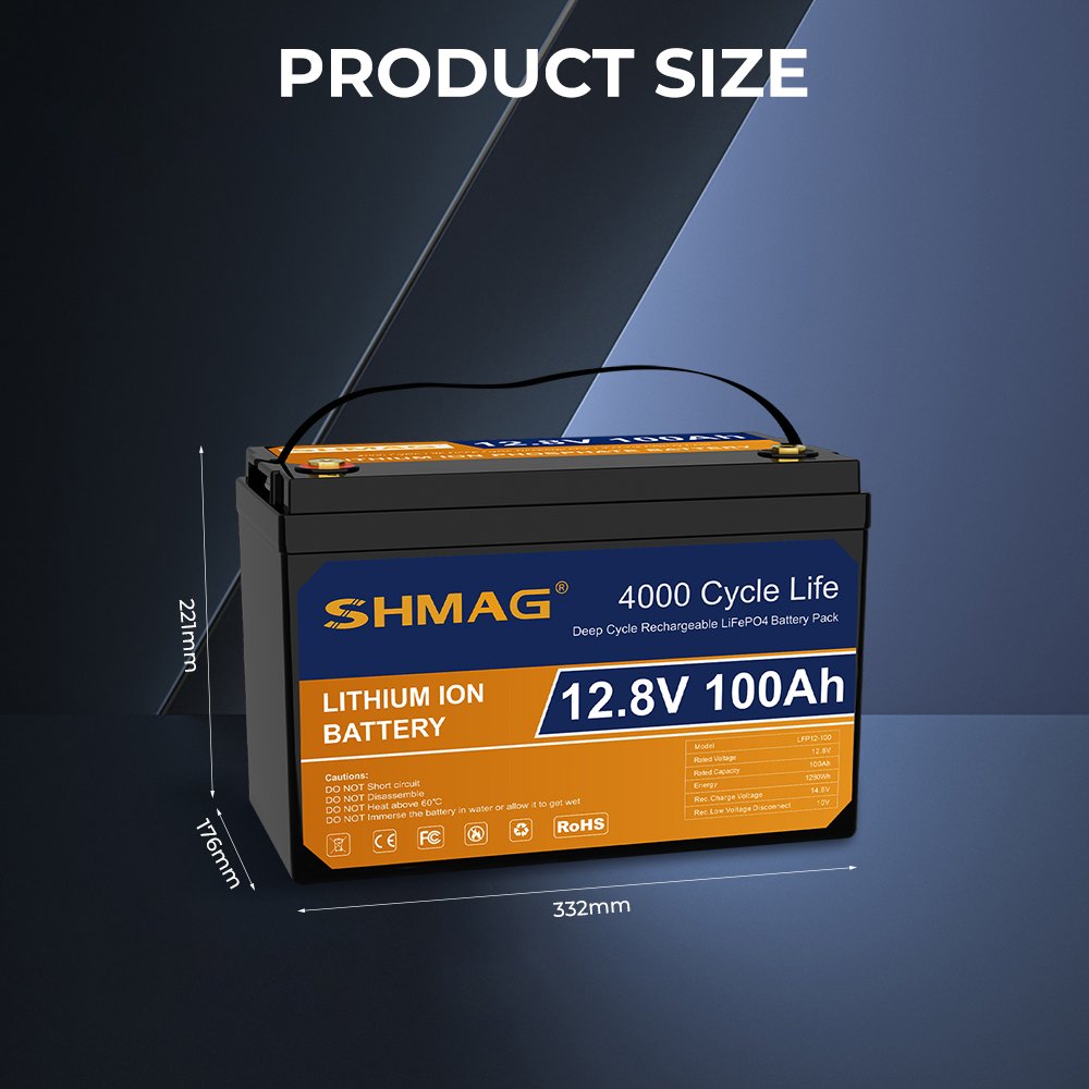 Custom 12v 12.8V 50Ah 100Ah 200Ah Solar Car Auto Rechargeable Lipo Lfp Lifep04 Lifepo4 Battery Packs Lithium Ion Batteries