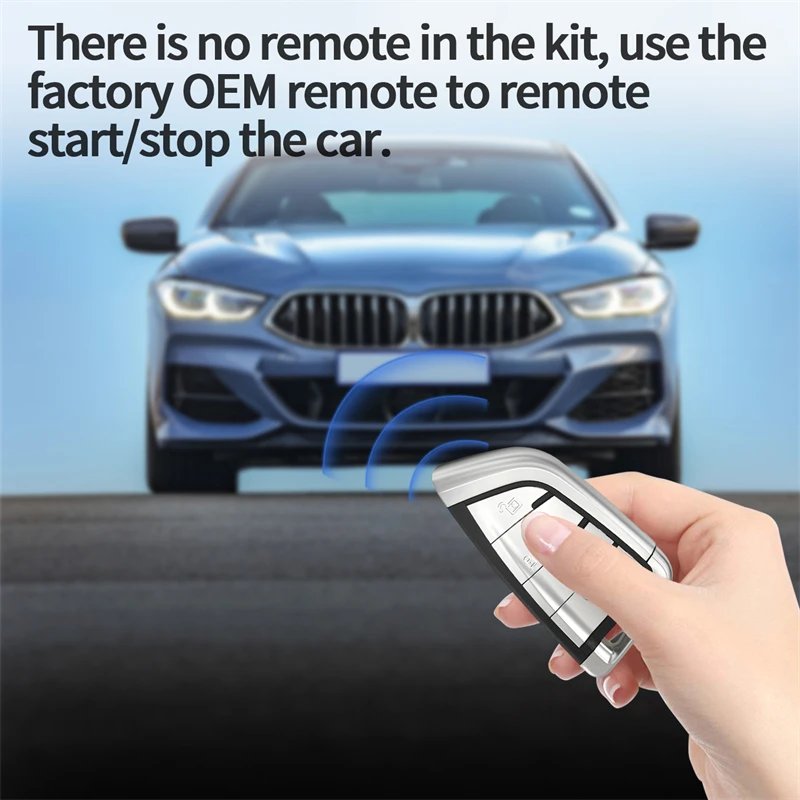 EASYGUARD Remote Starter Kit for MINI F54/F55 F56/F57 F60 2015-2020 with Oem Push Button Plug & Play 3X Trunk Remote Start/stop