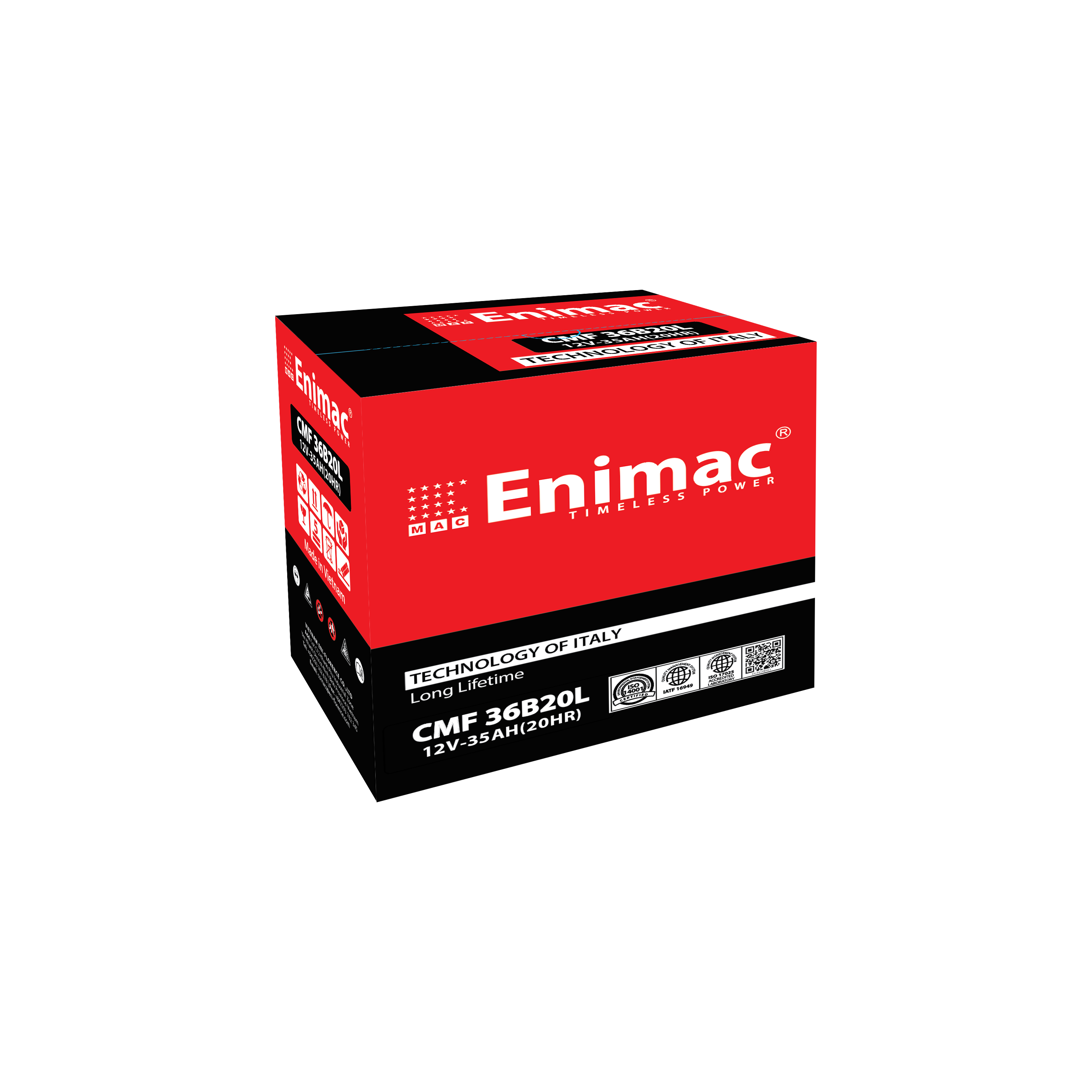 Car Starting Batteries CMF36B20 R/L Battery for Vehicles Acid Lead Battery Maintenance Free JS Cheap Price 12V 35AH