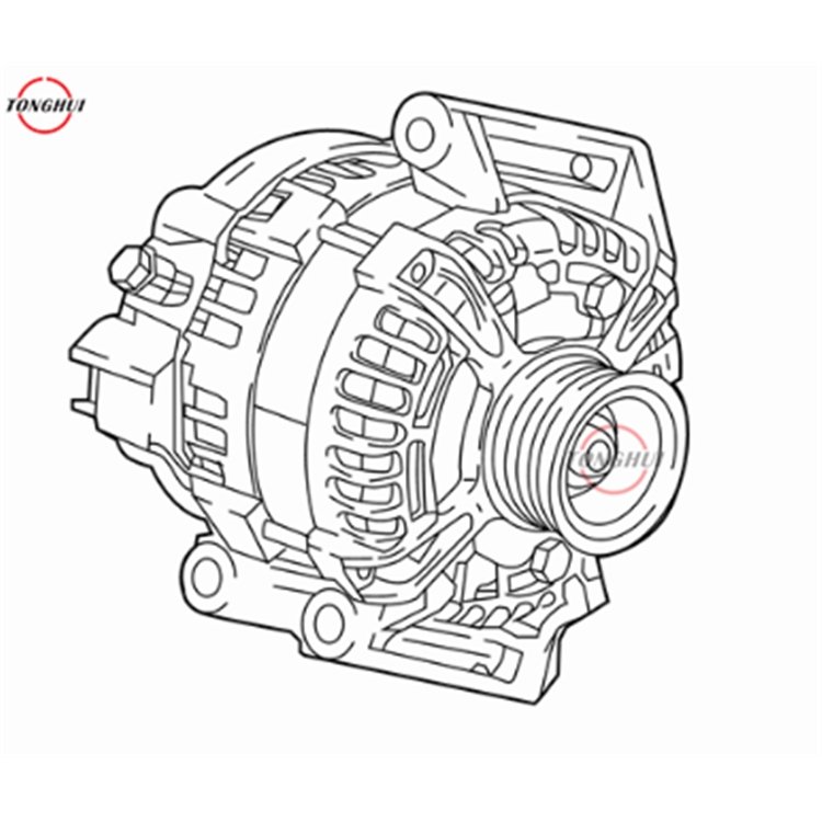 Factory Price Alternator 12V Car Generator for BMW E90 E93 E92 335I N55B30A N55 3.0 12317591532