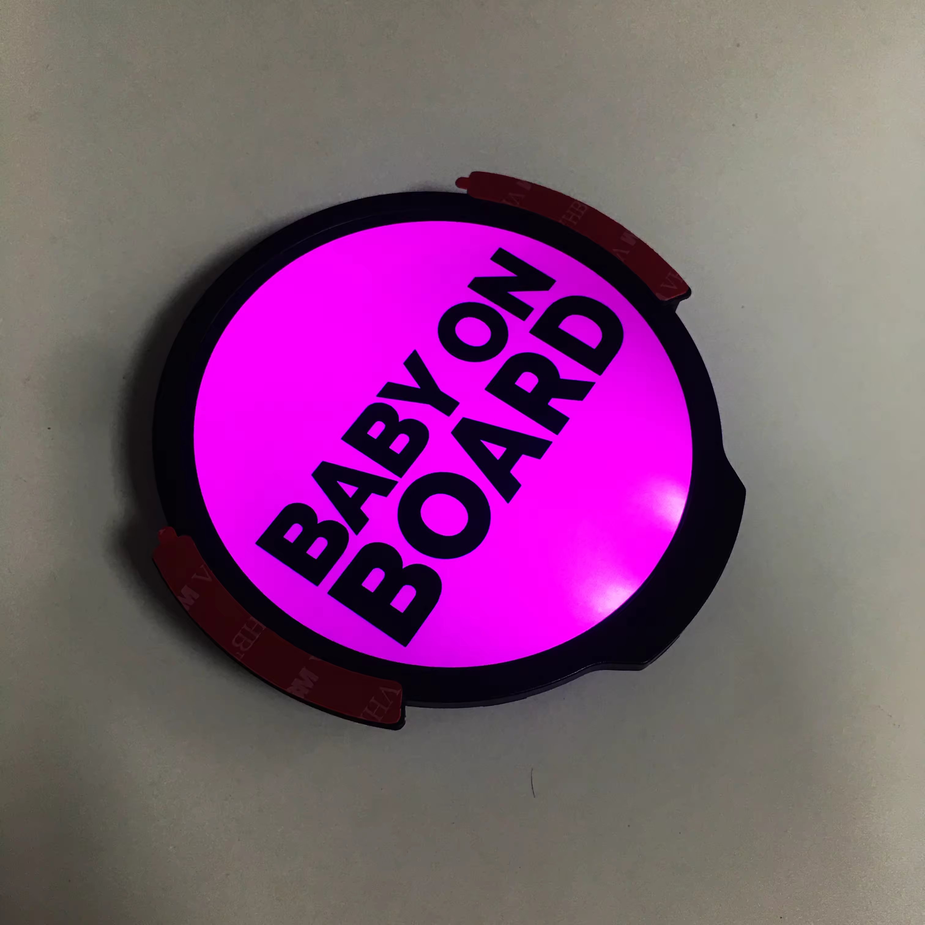 Hot Selling Driving LOGO Lighting Accessories LED Light Sign Suitable for Car LED Lighting Battery Powered, Car Badge