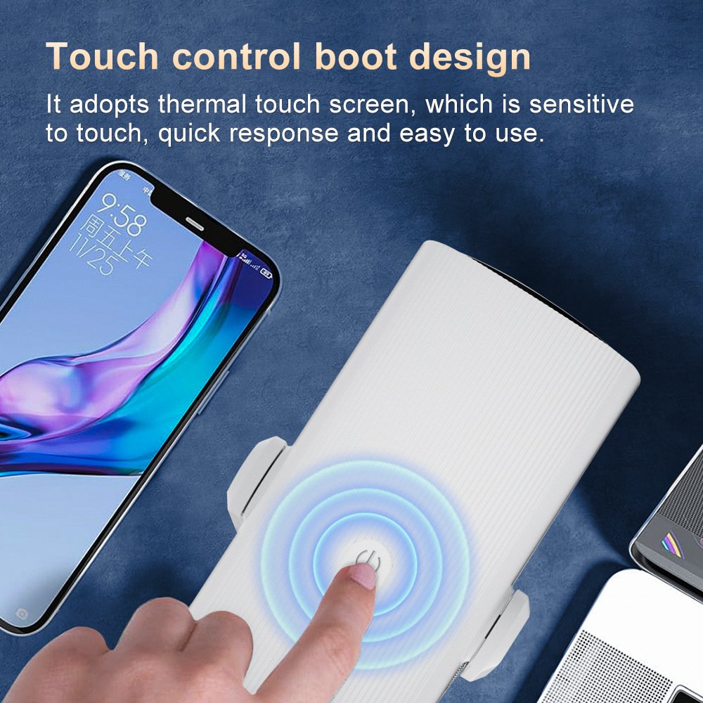 4K Projector K2 Smart Portable Proyector Android11 Built-In Battery Bluetooth 5.2 Wifi Auto Focus Keystone Outdoor Movie