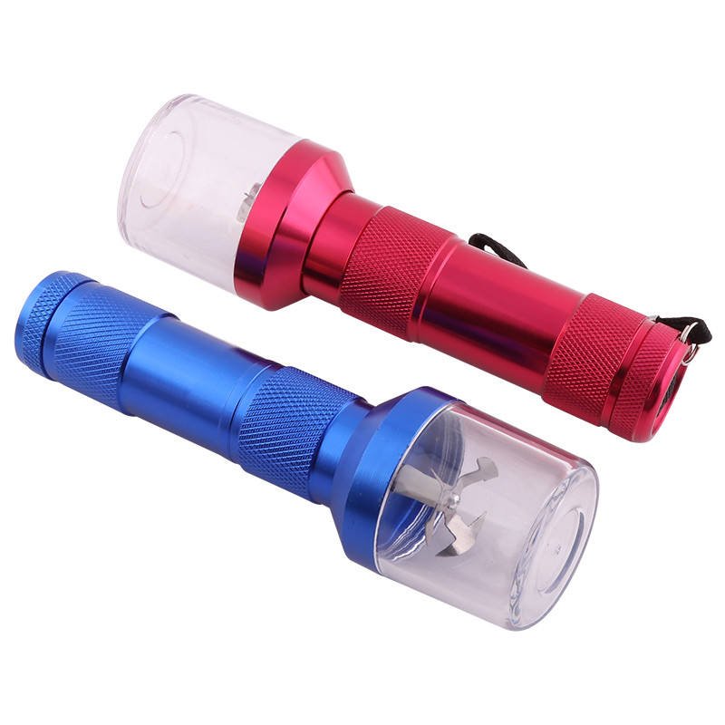 Futeng Hot Selling Flashlight Shape High Quality Electric Herb Grinder Aluminum Grinder Smoking Accessories Wholesale